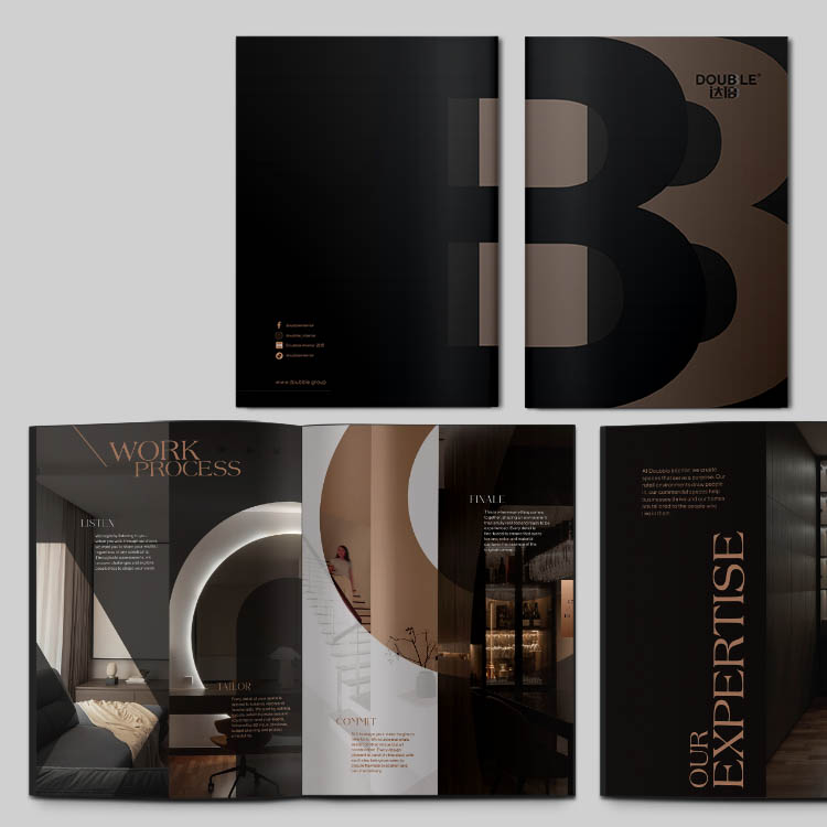 Company Profile Design - Doubble Interior